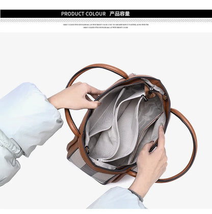 Fashion Women's Tote Bag High Quality Versatile Shoulder Bag Trend Brand Temperament Crossbody Bag Designer Luxury Handbags