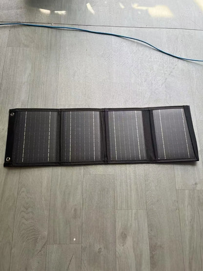 Portable Folding Solar Charger Power Bank Solar Panel for Mobile Phones and Laptops with 40W/50W Power Options