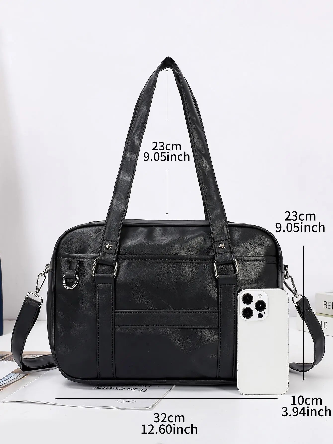 Japanese Style JK Bag Women High School Student Uniform Bag PU Leather Shoulder Bag Women Simple Handbags Crossbody Bags Itabag