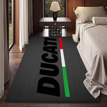 Motorcycle LOGO D-Ducati Floor Mat Rectangle Anti-slip Home Soft Badmat Front Door Indoor Outdoor Mat Hotel Decor Mat