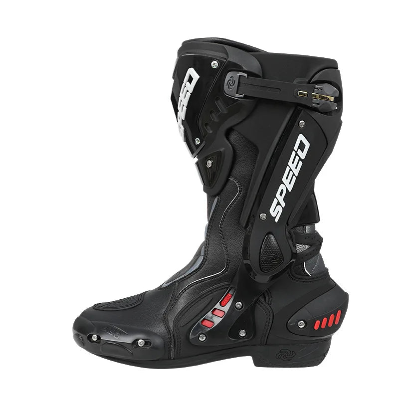 Motocross Racing Waterproof All-season Motorcycle Riding Shoes for Men and Women Off-road Racing Boots Motorbike Rider Boots