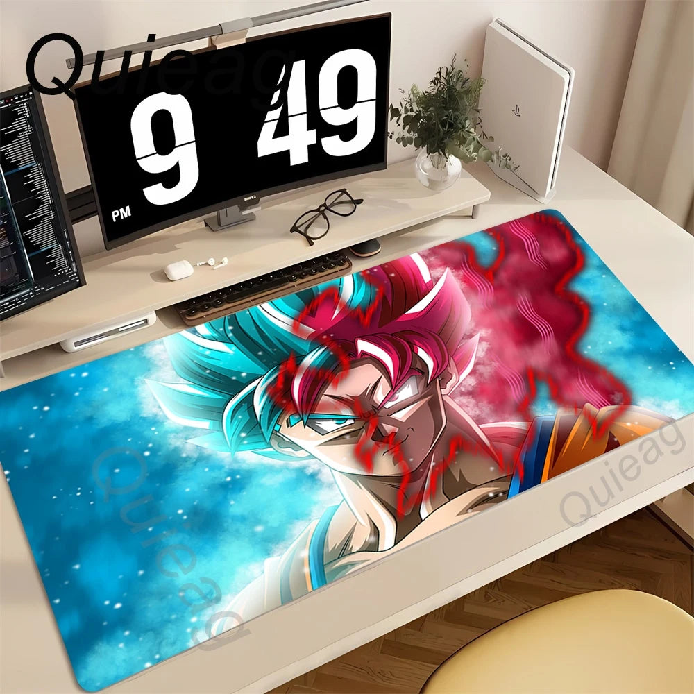 Large Mouse Pad DBZ Dragon Ball Master Game Rubber Mat Pc Keyboard Laptop Computer Speed Desk Mat Gaming Acessories Big Mousepad
