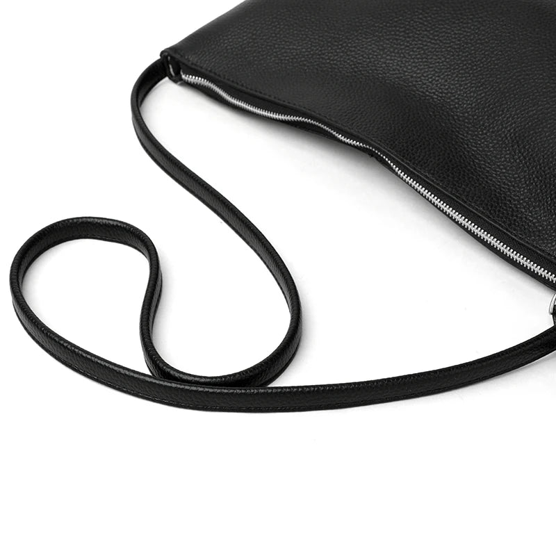 100% Genuine Leather Shoulder Crossbody Bag For Women Sac 2025 High Quality Cow Leather Ladies Handbag Luxury Female Tote Bags