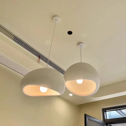 Nordic Minimalist Wabi-Sabi E27 LED Pendant Lights Modern Ceiling Chandelier For Dining Room Bedroom Bar Loft Home Hanging Lamp