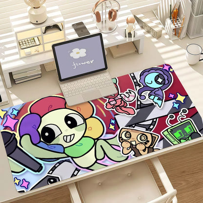 Game D-Dandys W-world Gourdy Mouse Pad Anti Slip Rubber Edge Locked Thickened Laptop Gaming Desk Mat