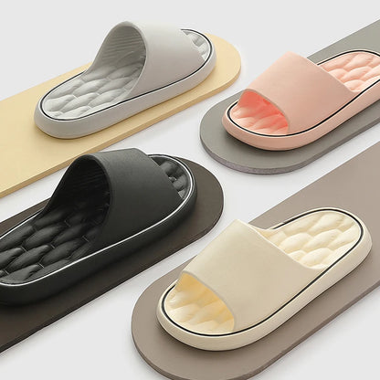 Big Size Men's Slippers Summer Ligtweight Indoor Home Bathroom Sandals Anti-Slip Soft EVA Sole Outdoor Beach Couple shoes