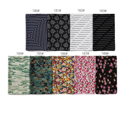 66 Colors Pearl Chiffon Printed Hijab Scarf New Fresh Small Floral Polka Dot Sunscreen Silk Scarf Shawl Turbans for Women Hijabs