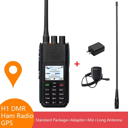 Retevis Ailunce H1 DMR Walkie Talkie Long Range Ham Radio UHF VHF Communication Two-way Radio Station FM GPS APRS