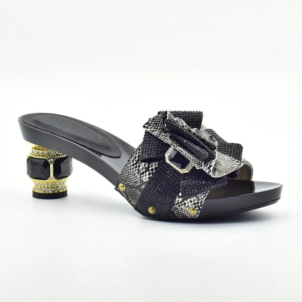 Ladies Pumps Women Shoes Fashion Party Wedding Shoes Decorated with Rhinestone Designer Shoes Women Luxury 2026 Party Shoes