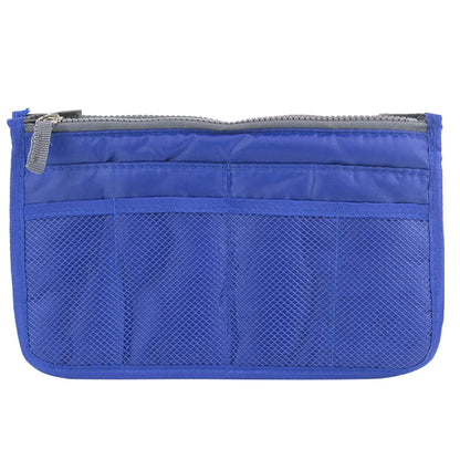 Multifunctional Bi-fold Storage Bag Double Zipper Large Capacity Storage Arrangement Makeup Toiletries Large Classification Bag