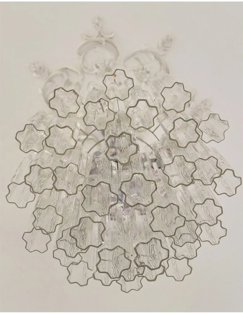 Luxury Glass Pendant Ceiling Light Fixture Chandelier Led Ceiling Lamp Modern Hanging Chandelier Lights Salon Chandeliers Lustre