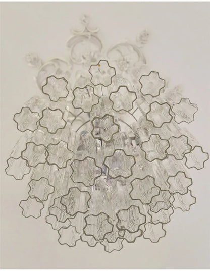 Luxury Glass Pendant Ceiling Light Fixture Chandelier Led Ceiling Lamp Modern Hanging Chandelier Lights Salon Chandeliers Lustre