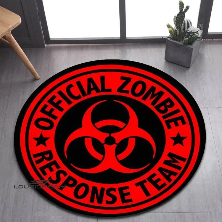MINISO Biochemical Umbrella Round Carpet Non -slip Carpet Bedroom Decor Living Room Decoration Outdoor Rug Birthday Gifts INS