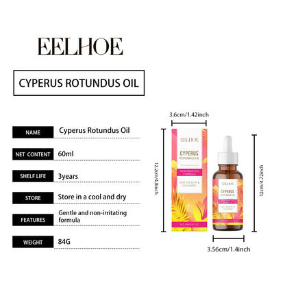 Eelhoe Cyperus Rotundus Oil Body Post Hair Removal Soothing Oil Hair Growth Inhibitor Depilatory After Epilation Care For Skin