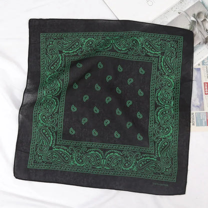 21 Colors Summer Ip Hop Bandana Casual Elegant Thin Breathable Neck Women Head Wrap Hair Scarves Shawl for Women/Men/Boys/Girls