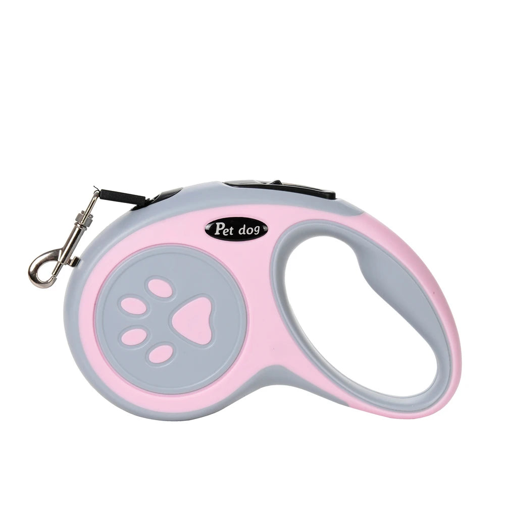 Automatic Retractable Dog Leash 3M/5M Strong Traction Rope with Anti-Slip Handle for Puppy Small Medium Dogs Cat Outdoor Walking