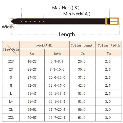 PU Dog Collar with Spike Rivet Adjustable Anti-Bite Pet Collars for Small Medium Large Dogs Bull Terrier Doberman Pinscher