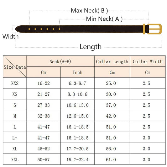 PU Dog Collar with Spike Rivet Adjustable Anti-Bite Pet Collars for Small Medium Large Dogs Bull Terrier Doberman Pinscher