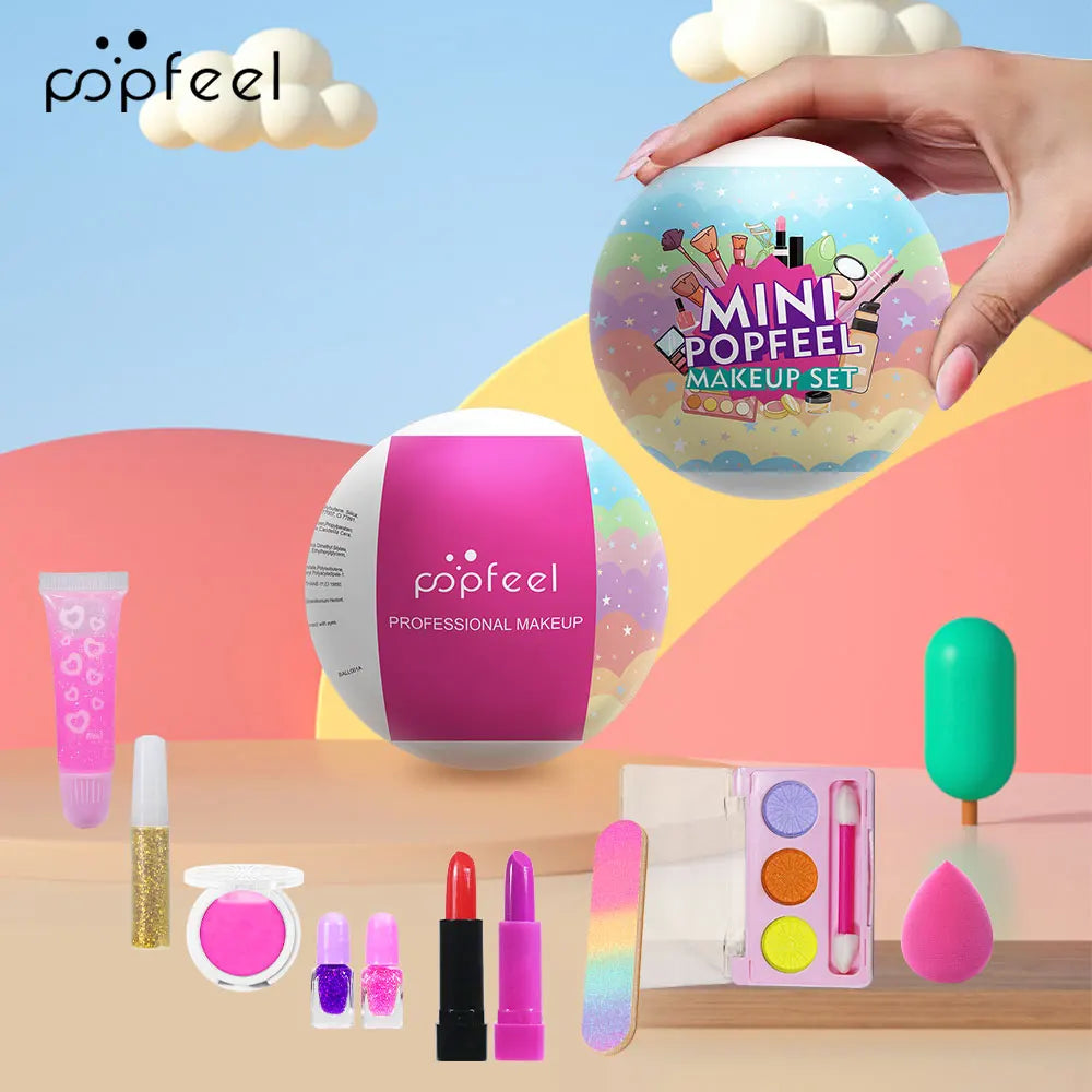 POPFEEL Spherical Packaging Makeup SetMaking It a Creative Gift Box Suitable Beginners, Perfect for Birthdays And Holidays.