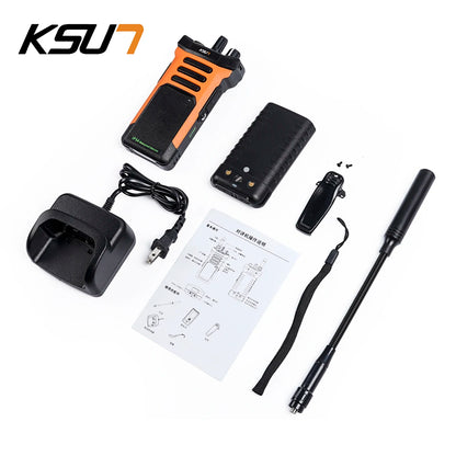 20 Watt Professional Walkie Talkie Long Range  Powerful Portable UHF  Radio For Underground Project Transceiver Wireless Device