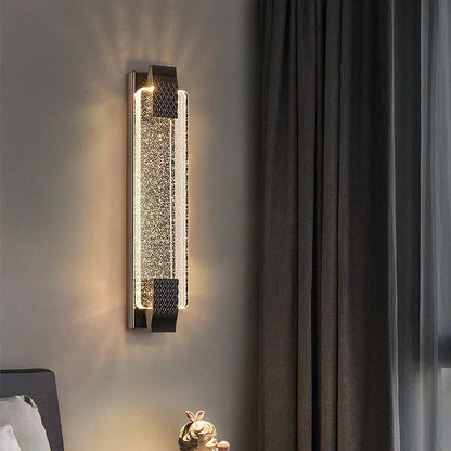 Modern Luxury Crystal Wall Lamp Bedroom Bedside Corridor Stairway Hallway Restaurant Kitchen Background Wall Led Light Sconce