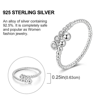 2026 New 925 Sterling Silver Rings Zircon Sparkling CZ Rings Rings For Women Original Wedding Fine Jewelry Accessories Gifts