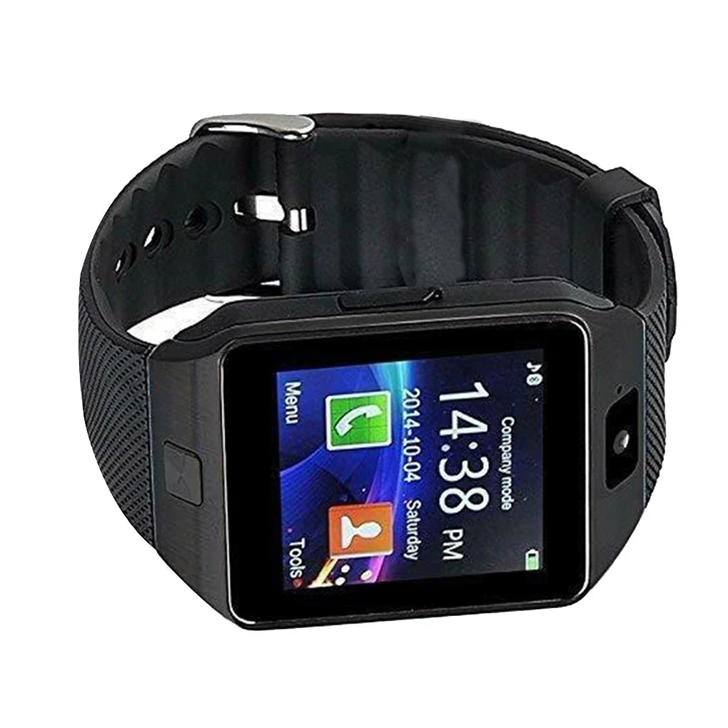 Watch Smart DZ09 Wristwatch Support SIM Card 1.56 inch Touch Screen Bracelet Multimedia Remote Equipment White