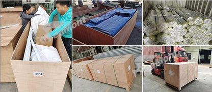 【Best-selling】FEAMONT Roof Pvc Heated Eco Prefab Transparent Geodesic Dome Hotel Glamping Tent House Desert Round Dome Tent For