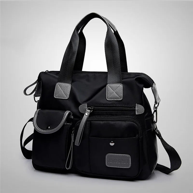 New Ladies Tote Bag Fashion Nylon Waterproof Casual Shoulder Mummy Bag Large Capacity Messenger Bags