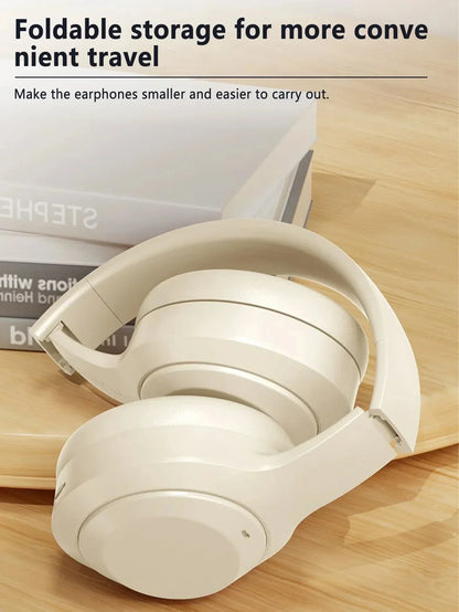 M5 Over Ear Headsets Bluetooth 5.3 Gaming Headphones Dual Mode Wireless Earphones Foldable Noise Reduction Headsets For Xiaomi