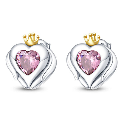 925 Sterling Silver Star Moon Heart Shape Earrings Jewelry Versatile Hoop Earrings For Women Jewelry Fine Birthday Party Gifts