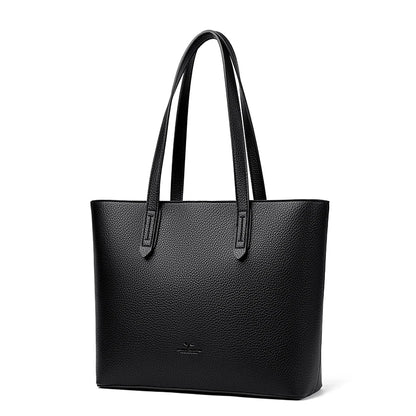 Genuine High Quality Large Capacity Shoulder Bag Female Tote Bag New Luxury Designer Handbag For Fashion Women Brand Shopper Bag
