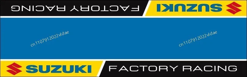 SUZUKI Motorcycle Garage Rug for Sports Racing Suzuki Moto Display Carpet Electric Vehicle Mat Home Decoration Doormat Bedroom