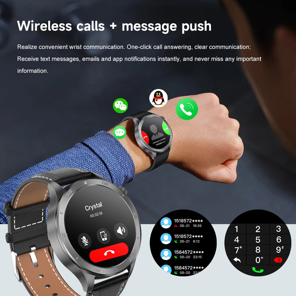 2025 New For OPPO Watch X2 GPS Smart Watch Men High-end Business Men Bluetooth Call IP68 Waterproof Fitness Tracker Smartwatches