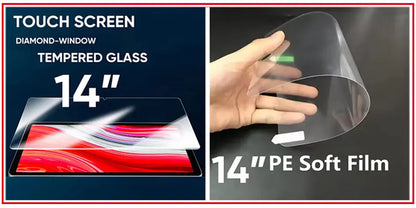 New Upgraded Global Version Android 15 Tablet 14 inch Tablets 20GB 512GB 12900mAh Large Battery BT5.0 5G WiFi GPS Google Play