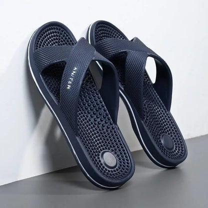Slippers Men Summer Sandals Women Men Fashion Slippers Beach Sandals Slipper Anti-slip High Quality Casual Bedroom Shoes 39-48