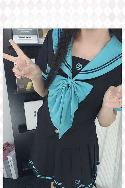Hatsune Miku's Cute and Sweet JK Sailor Uniform Hatsune Miku Schoolgirl Uniform Set Ogura Yuzu Japanese-style School Uniform