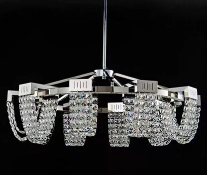 2025 New Home DecorationPendant Lights Luxury Crystal Living Room Chandelier Bedroom Pendant Lamp Ceiling Light  Indoor Lighting