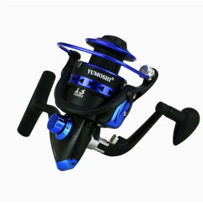 Spinning Reel Fishing Reel 1000-7000 Size Optional Metal Spool Fishing Reel Suitable for Saltwater and Freshwater Carp Lure Surf