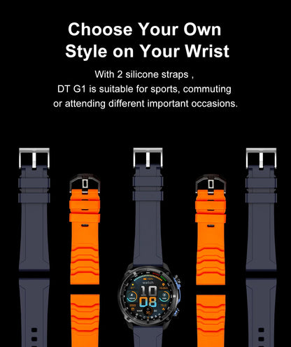 2026 Men GPS New Offline Map Smart Watch 10ATM Waterproof 4GB Route Navigation Clock 1000mAh Battery Outdoors Military Watches