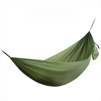 High Strength Colorful Hanging Hammocks Foldable Single and Double Size Camping Hammock Easy Setup Dacron Outdoor Swing Beach