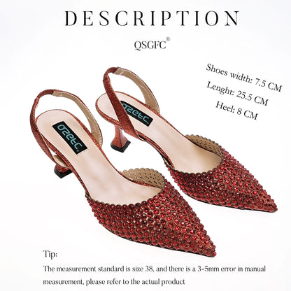 PM New Arrival Nigerian New Trending Cutout Style Navy Blue Elegant Women's Shoes and Party Wedding Bag