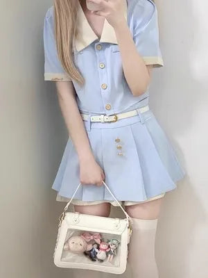 Sweet Ita Bag 2026 Elegant Lolita Bag Ladies Cute Girls Bow Crossbody Bag Popular JK Uniform Shoulder Bag Autumn Bolso Сумка
