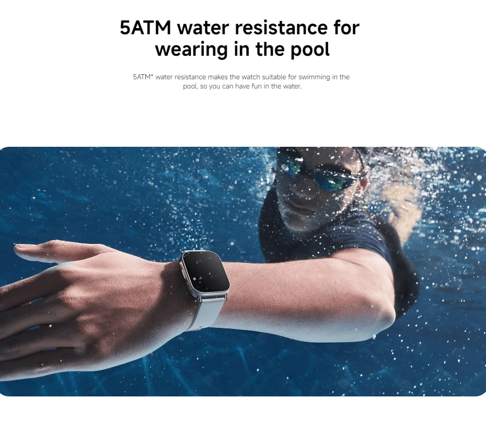 Xiaomi Redmi Watch 5 Lite Global Version 1.96'' AMOLED 18-Day Battery life Built-in GNSS Bluetooth® Call 150+ Modes Smart Watch
