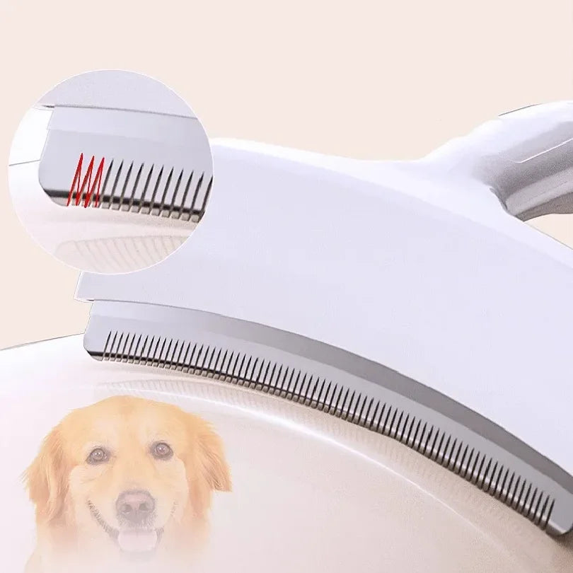Dog Comb Knife Dogs Brush Pet Hair Shaver Cat Comb Knife Brushes for Pet Hair Trimming Washable Dog Grooming Brush Pets Supplies