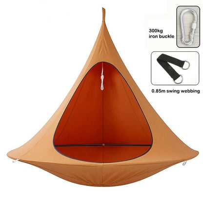 Hanging Chair Hammock, Portable Butterfly Shaped Swing Hanging Chair, 1200D Oxford Fabric Waterproof Casual Hanging Double Swing For Indoor Bedroom Living Room Decor, Outdoor Patio Garden And Camping