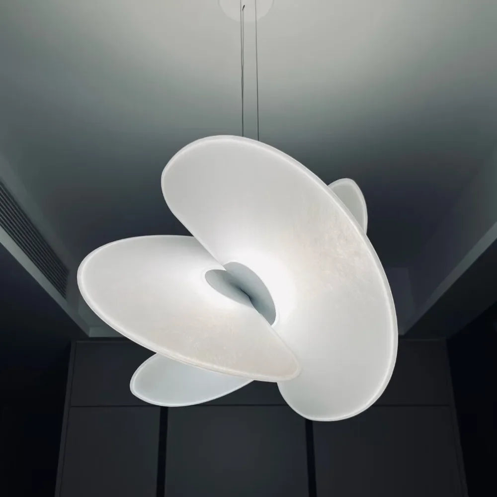 Nordic Designer Silk Pendant Light for Bar Restaurant Shop Study Room Bedroom Dining Room Living Home Decoration Indoor Lighting