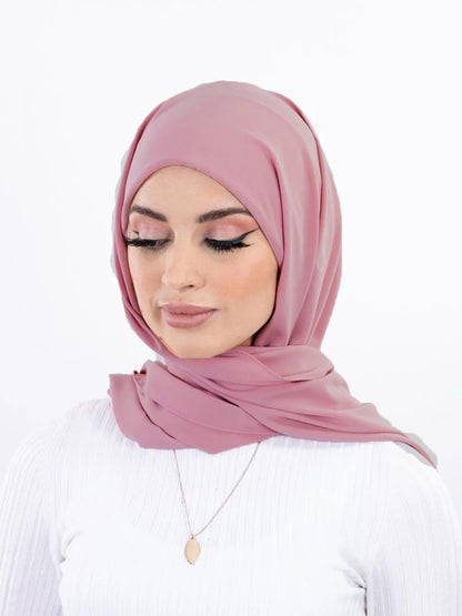 Pin Free Instant Chiffon Hijab Women Jersey Bonnet Islam Shawls and Wraps Bonnet Hijab Underscarf Cap Foulard Femme