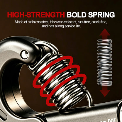 Adjustable Hand Grip Strengthener Trainer with Electronic Counter, Grip Strength Training Tool 5-100KG, Forearm Wrist Exerciser, Finger Exercise Equipment for Men Women Fitness, Bodybuilding, Climbing, Golf, Tennis, Rehabilit