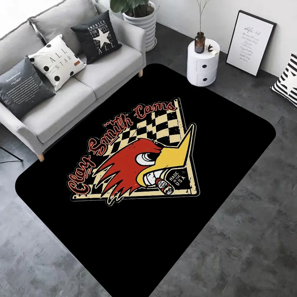 Mr H-Horsepower Clay Smith Door Mat Washable Non-Slip Living Room Sofa Chairs Area Mat Kitchen Bedside Area Rugs